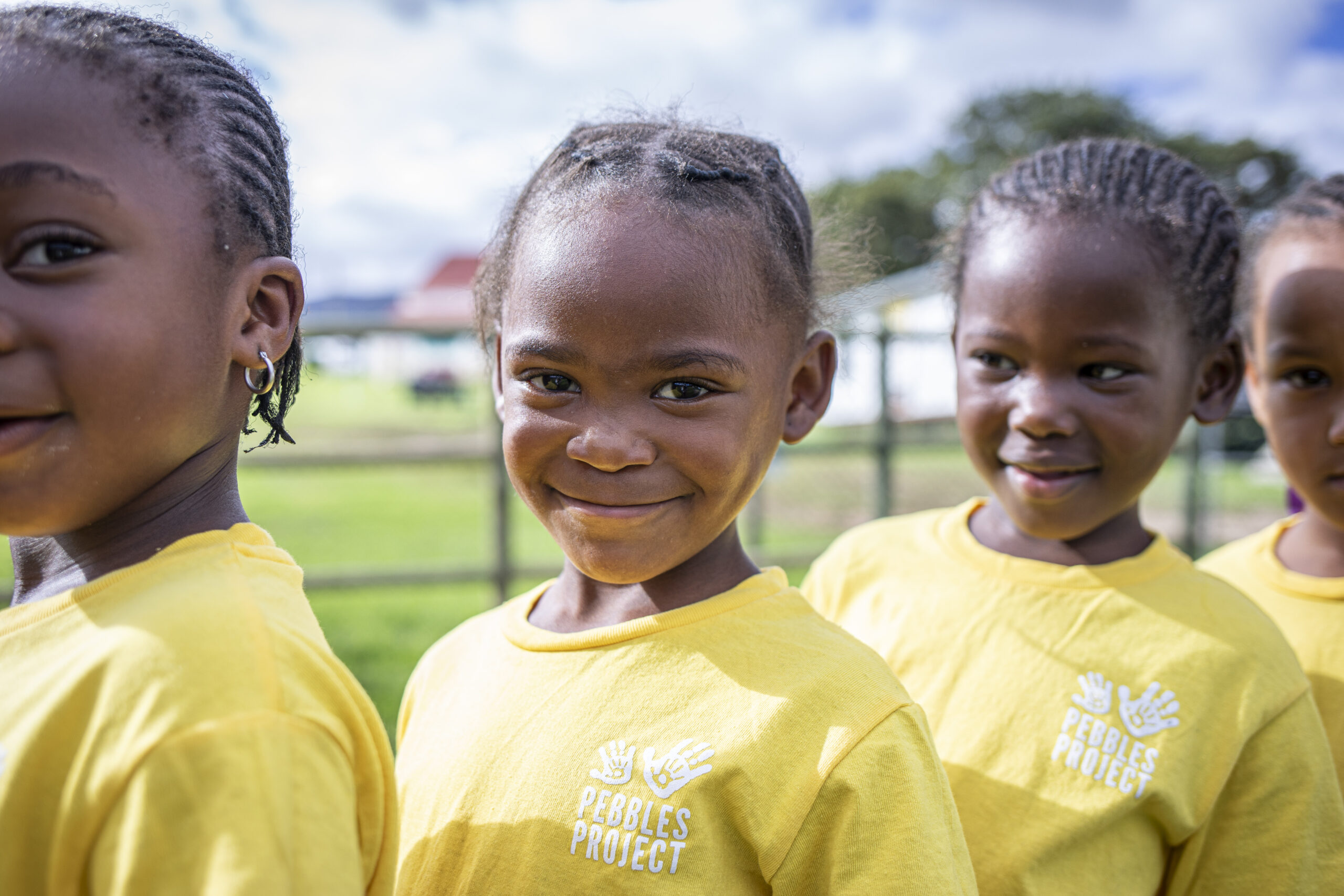 Children at Pebbles Project ECD Centre